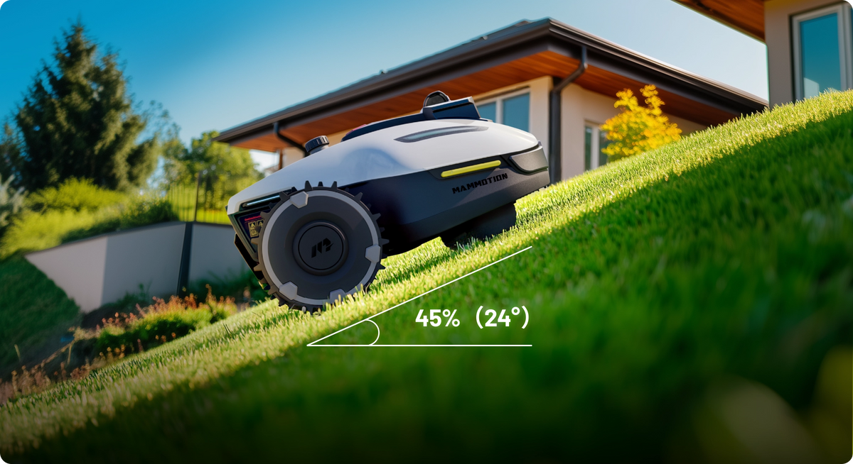 45% Lutningskapacitet